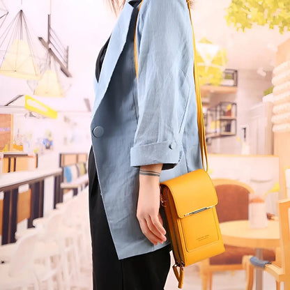 Stylowa skórzana torebka damska z funkcją przeciwkradzieżową – SecureStyle