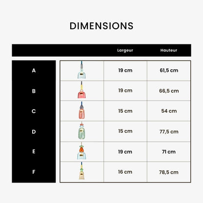 Elegancka, wielokolorowa lampa sufitowa – Sofia
