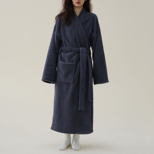 LuxeKimono | Grubby Fleece Flannel Robe for Women