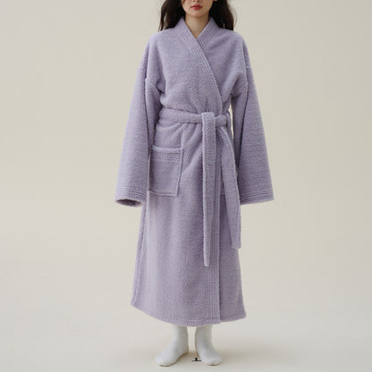 LuxeKimono | Grubby Fleece Flannel Robe for Women