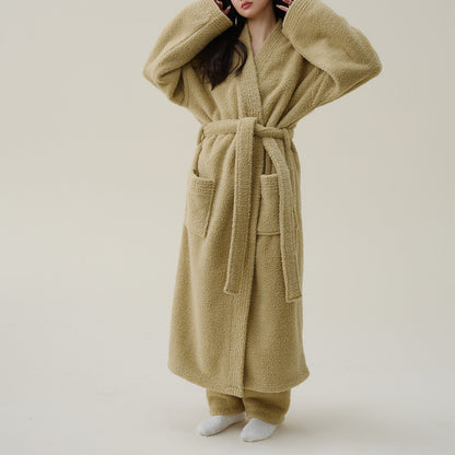 LuxeKimono | Grubby Fleece Flannel Robe for Women