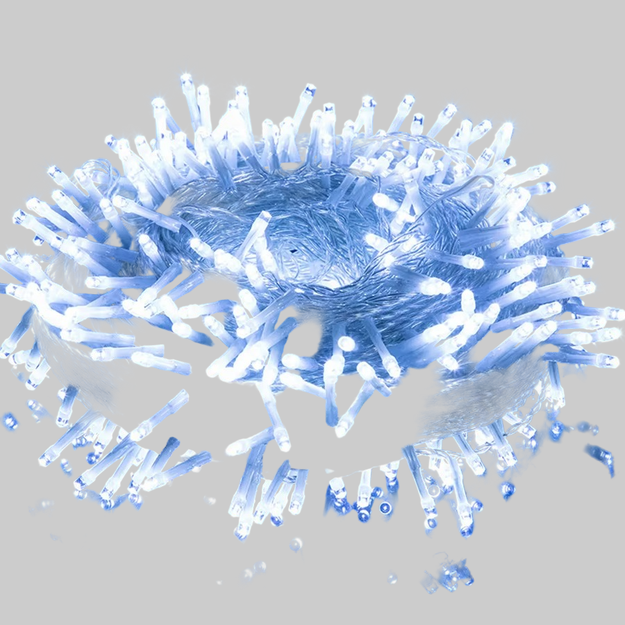 100M Zewnętrzna Girlanda Świąteczna z Nastrojowymi Lampkami LED