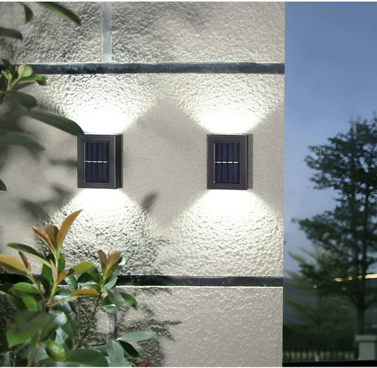 Selora - Wodoodporna Czarna Lampa Solarno-LED do Użytku Zewnętrznego IP65