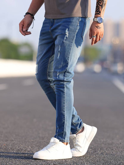 WALOX | Męskie Slim Fit Jeansy
