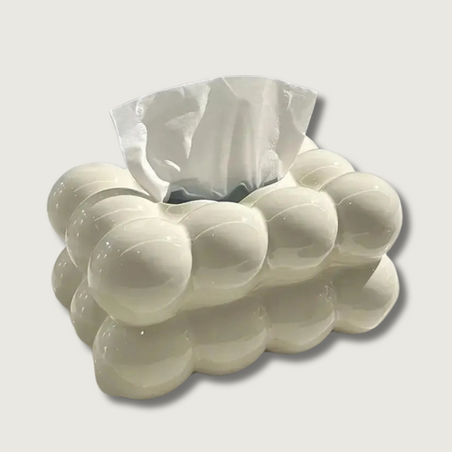 GraceBox - Elegancki Ceramiczny Uchwyt na Chusteczki