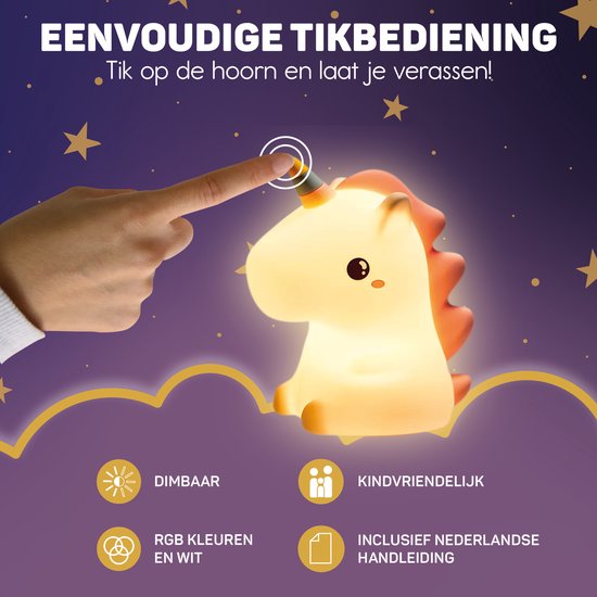 DreamCrest Unicorn Night Light