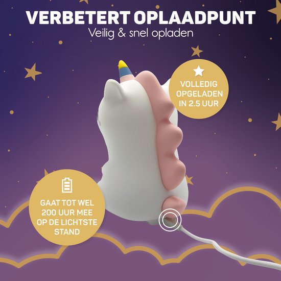 DreamCrest Unicorn Night Light