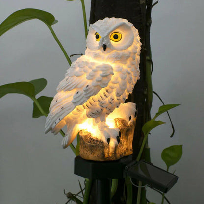 Solar-Powered Garden Lamp - OwlGlow