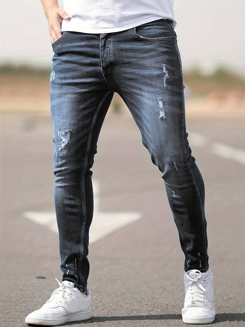 RIVER JEANS | Męskie Slim Fit Jeansy