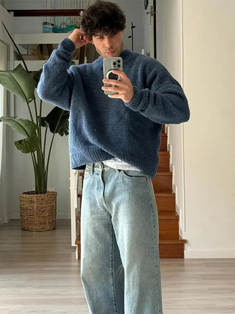 ZAVO - Męski Sweter na Zimę