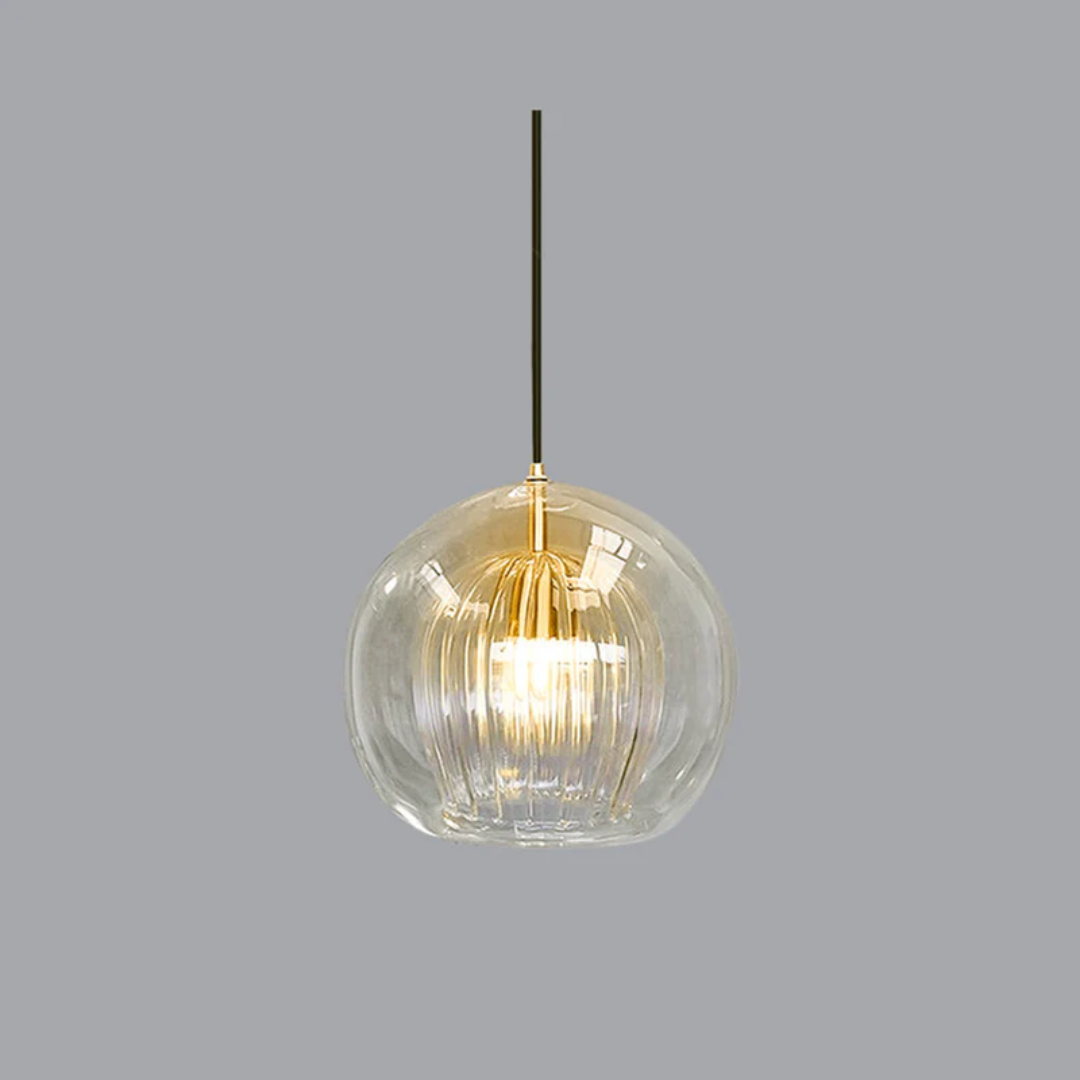 Nowoczesna wisząca lampa LED w kształcie kuli - Aurora Sphere