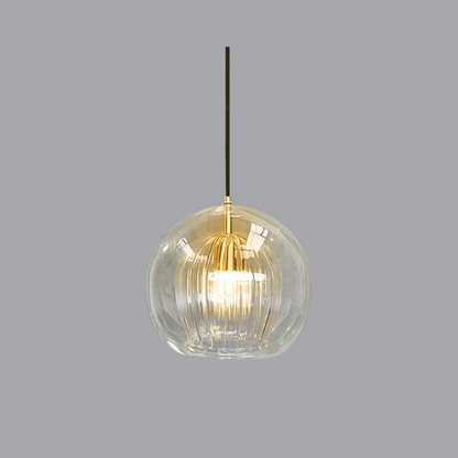 Nowoczesna wisząca lampa LED w kształcie kuli - Aurora Sphere