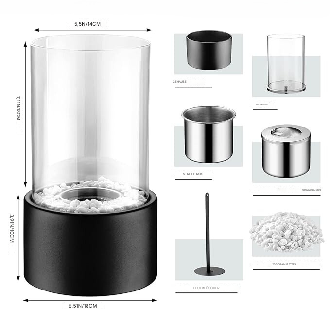 Klasyczna lampa olejowa z otwartym płomieniem - Lumora" 

Można to przekształcić na:

"Tradycyjna lampa olejowa z otwartym płomieniem - Lumora