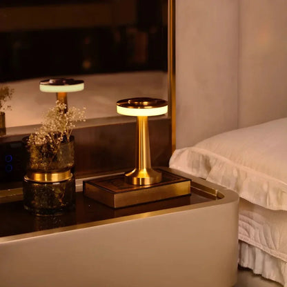 Retro Bezprzewodowa Lampa Stołowa - LumiBar