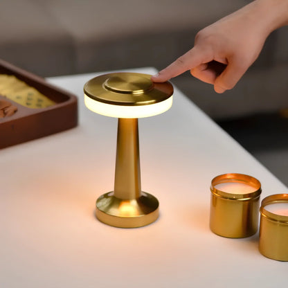 Retro Bezprzewodowa Lampa Stołowa - LumiBar