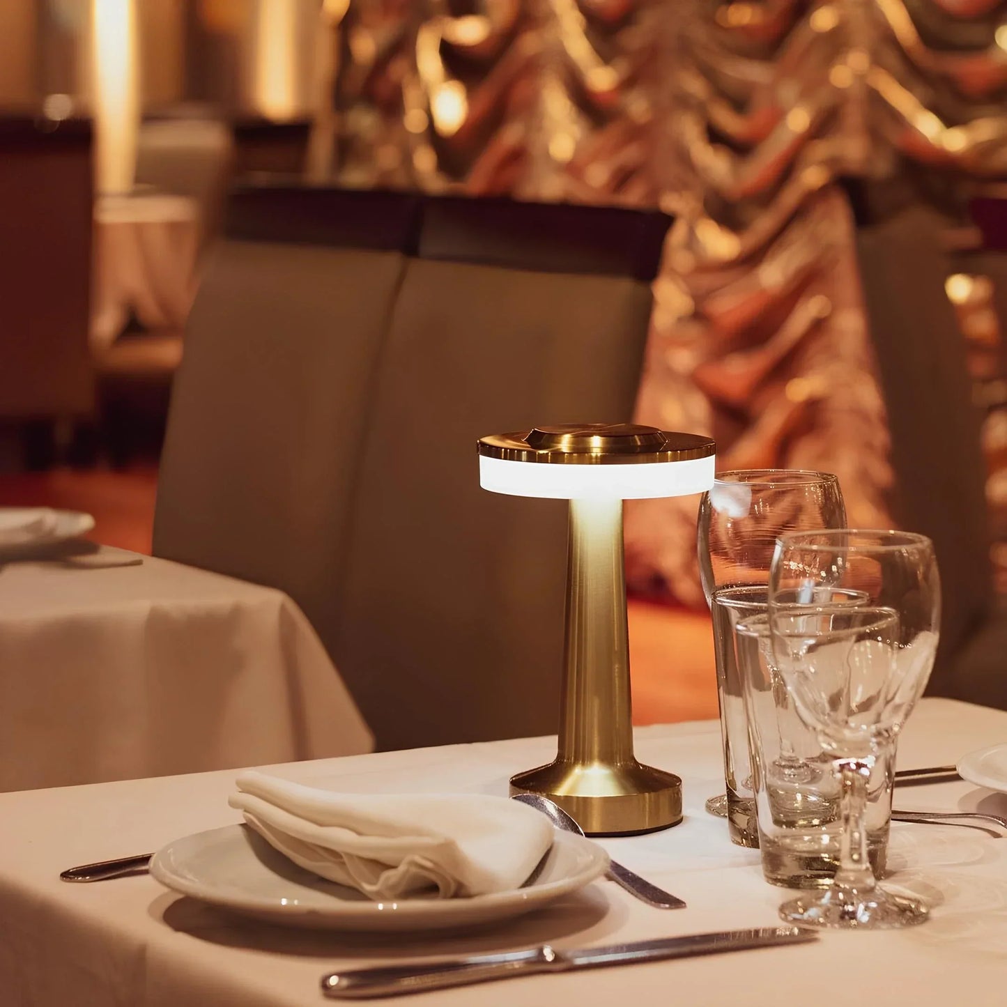 Retro Bezprzewodowa Lampa Stołowa - LumiBar