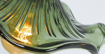 Nordycka Lampa Wisząca LED | Kolorowe Szklane i Miedziane Oświetlenie do Sypialni, Salonu i Baru