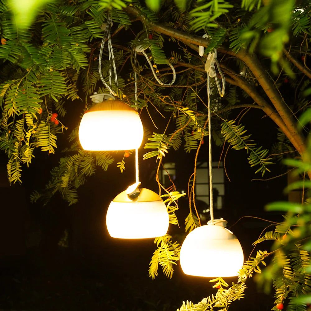 CampGlow Retro USB Rechargeable Camping Lamp