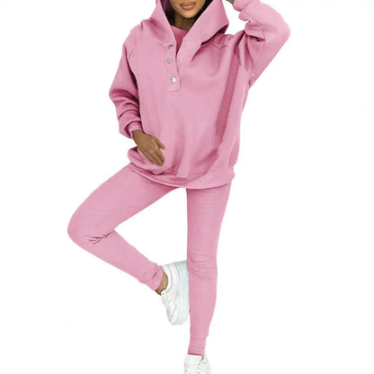 Evi – Damski dwuczęściowy zestaw z kapturem