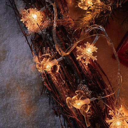 Świąteczna Dekoracja LED w Kształcie Gwiazdy Betlejemskiej