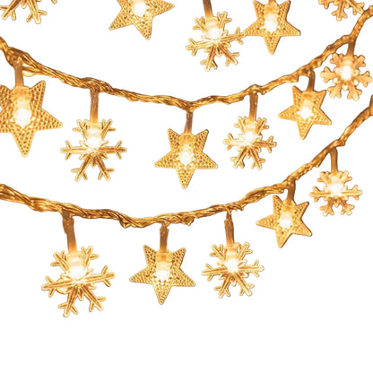 TwinkleStar – Ciepłe LED Gwiazdy do Dekoracji Świątecznych