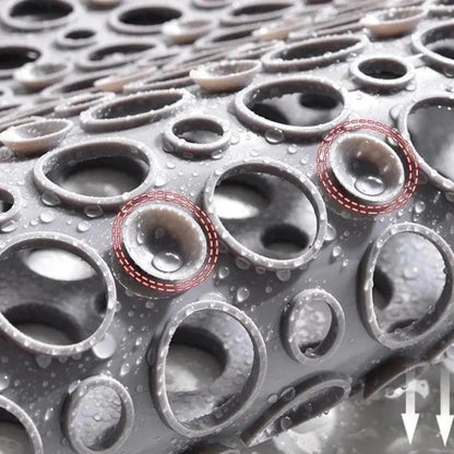 Antybakteryjna i antypoślizgowa mata prysznicowa