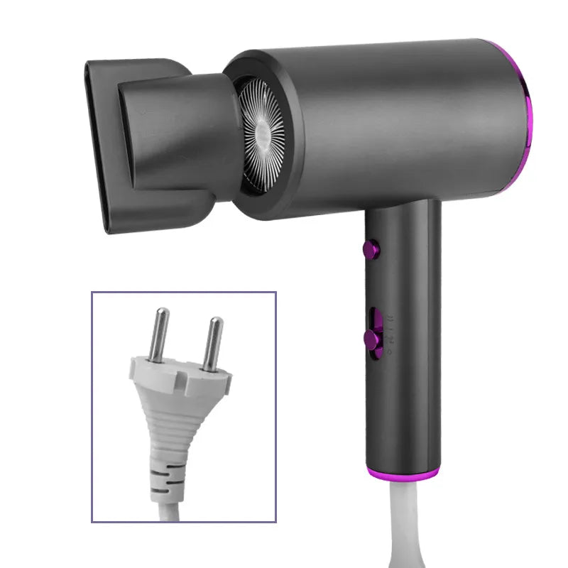 AirFlow Pro - Kompaktowa Suszarka do Włosów z Dyfuzorem i Nasadką Koncentrującą