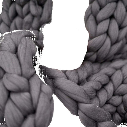 Pluszowa Gruba Włóczka do Rękodzieła - Idealna na Koc i Kołdrę