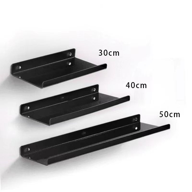 PrismShelf | Kolorowe Akrilowe Półki Wiszące do Przechowywania w Domu i Łazience