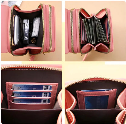 Miękka skórzana torba na ramię z systemem ochrony przed kradzieżą – SafeTouch