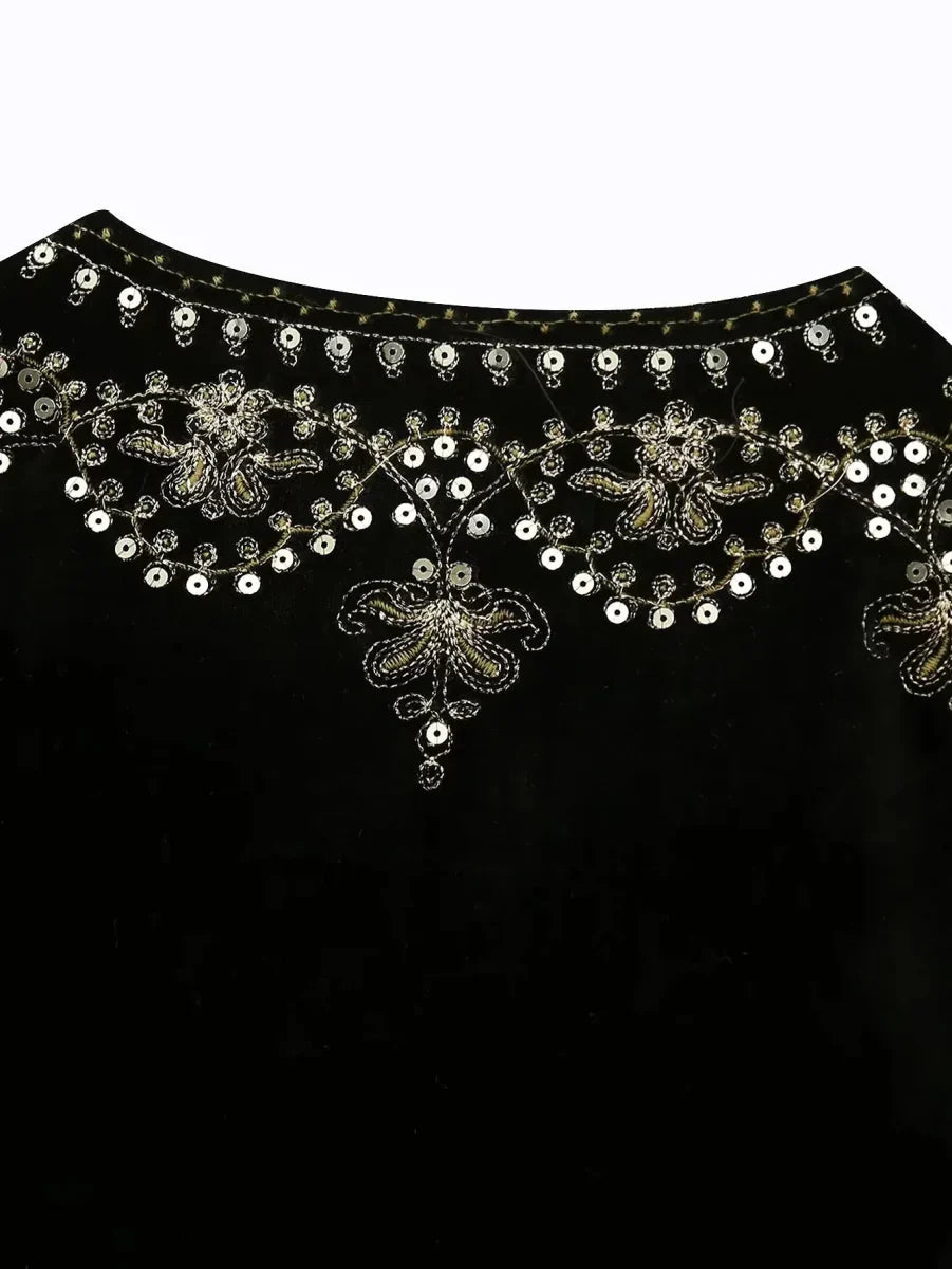 MANDY | Haftowany sweter dla kobiet