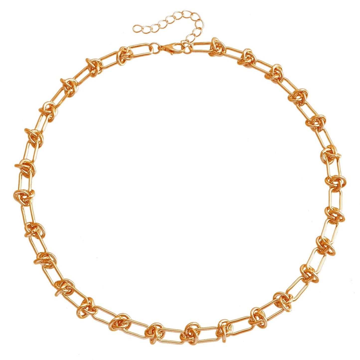 Emma – Minimalistyczny zestaw naszyjnika w kształcie litery U oraz bransoletki