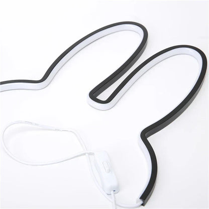 USB Rechargeable Night Light - Bunny with Mood Lighting