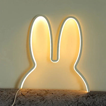USB Rechargeable Night Light - Bunny with Mood Lighting