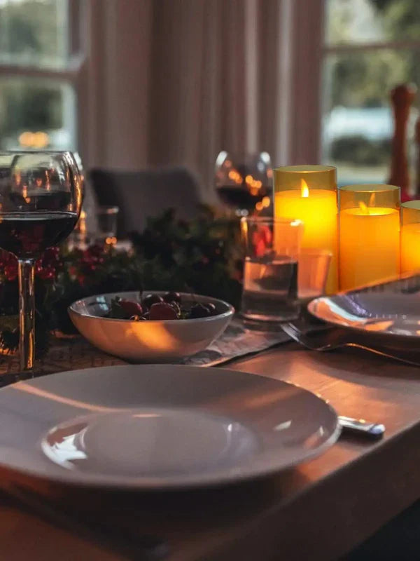 GlowFlicker - Zestaw 24 bezpłomieniowych świec LED