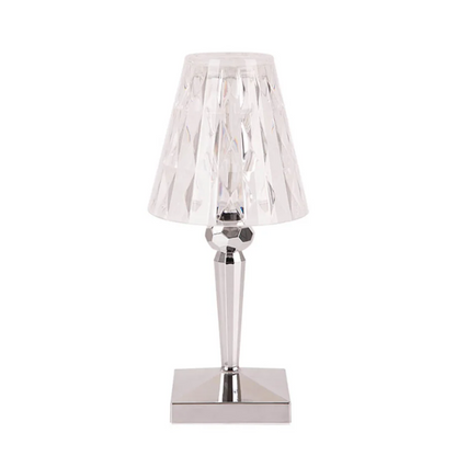 Stół Lampa w Kryształowym Designie – CrystalLuxe