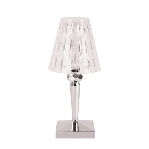 Stół Lampa w Kryształowym Designie – CrystalLuxe