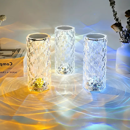 Dotykowa Lampa Stołowa Kristall - Model Aurora