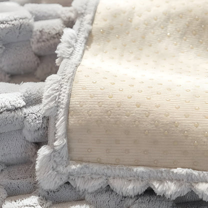 Elegancki welurowy pokrowiec na sofę – VeluLuxe