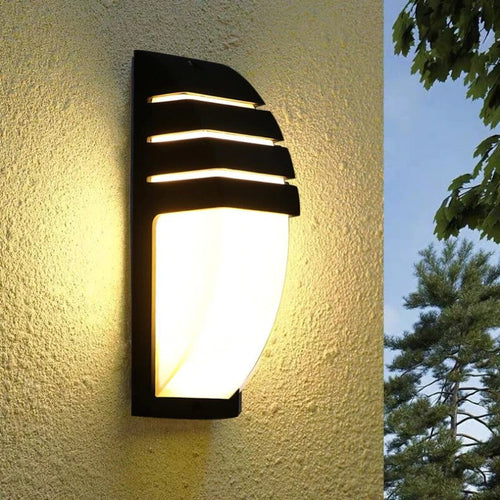 LumiSense - Energooszczędna Zewnętrzna Lampa LED z Czujnikiem Ruchu