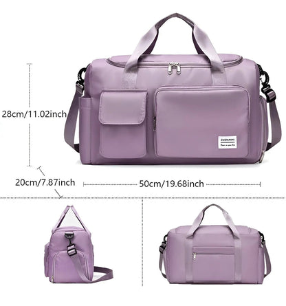 Przestronna Luksusowa Torba Podróżna Wodoodporna - JetSet