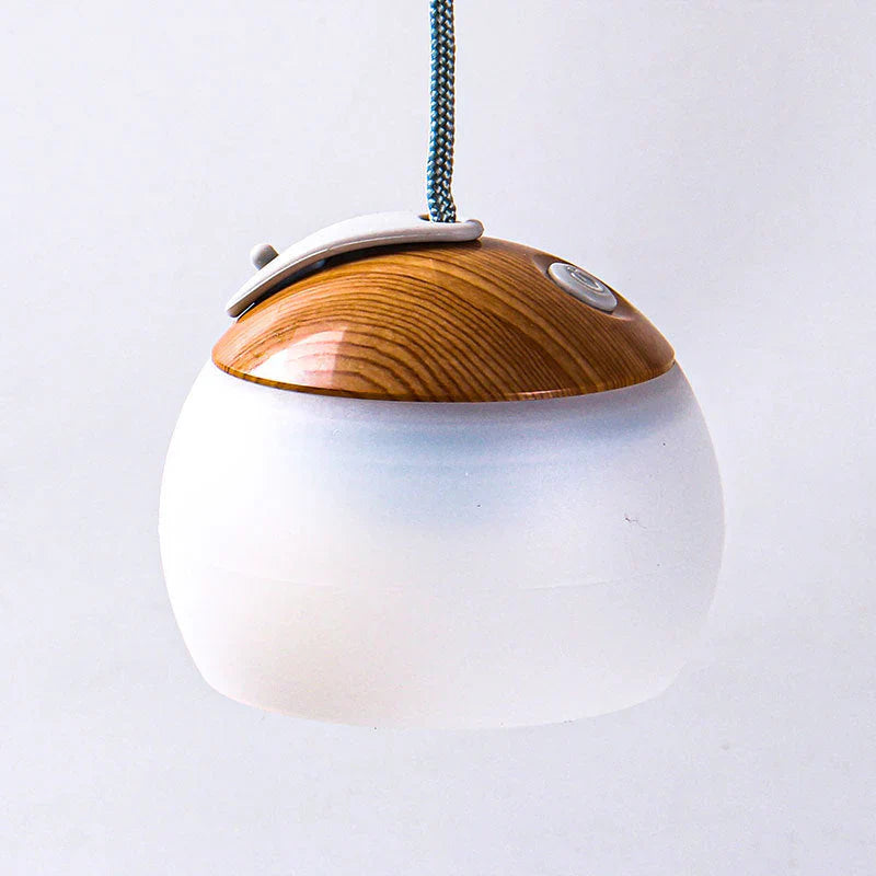 HeritageGlow - Wielofunkcyjna Lampa Campingowa w Stylu Vintage