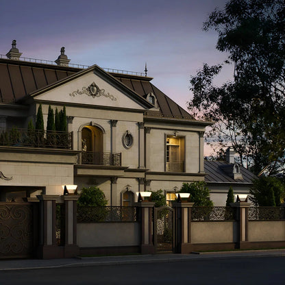 Japońska lampa ogrodowa solarna w stylu luksusowym - ZenGlow