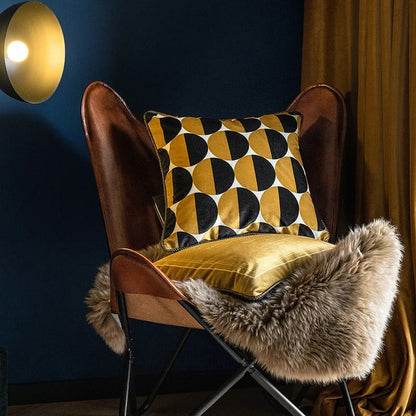 Poduszka Dekoracyjna z Wzorem Pszczół