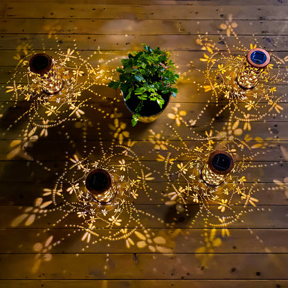 ZenFly - Lampa Solarno-Motylkowa - Tworzy Magiczną i Naturalną Atmosferę w Każdej Przestrzeni na Zewnątrz