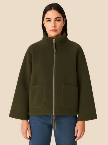 Imogen | Kobieca Kurtka Sherpa Przeładowana na Specjalne Okazje