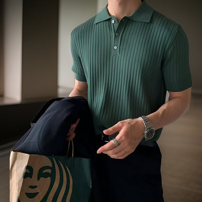 VINCENT | Klasyczna męska koszulka polo w ponadczasowym stylu