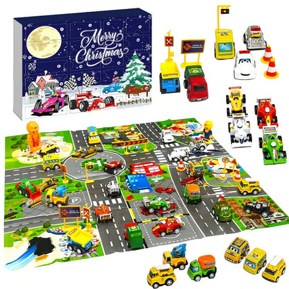 Kalendarz adwentowy z samochodzikami – codzienna dawka zabawy przed Świętami