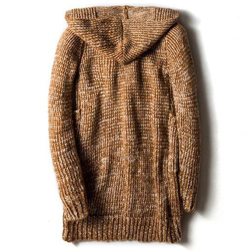 LEO | Stylowy męski sweter z kapturem, idealny dla modnego i komfortowego looku