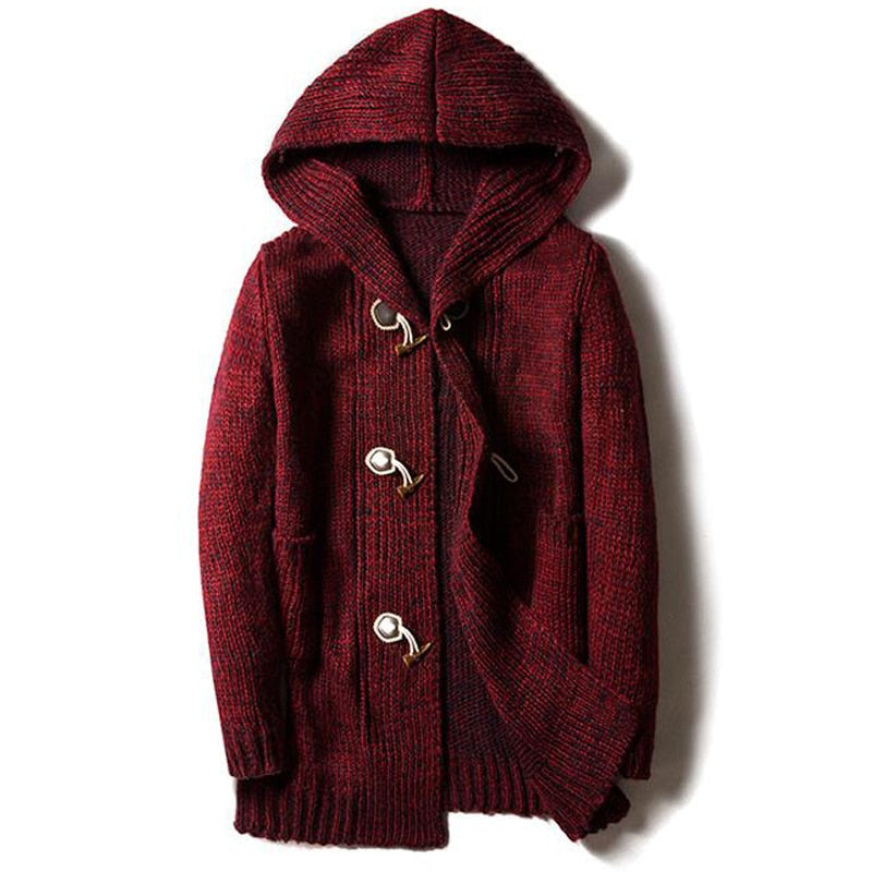 LEO | Stylowy męski sweter z kapturem, idealny dla modnego i komfortowego looku